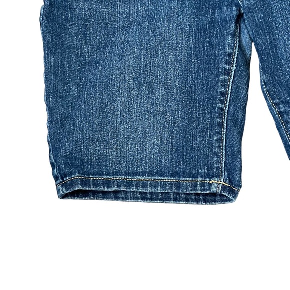 Old Navy Adjustable Side Band Bermuda Short Kids Boy 14 Stretch‎ Mid-Rise Denim - Picture 3 of 10